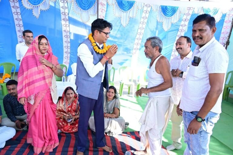 वित्तमंत्री ओपी चौधरी पहुंचे गुड़गहन गांव