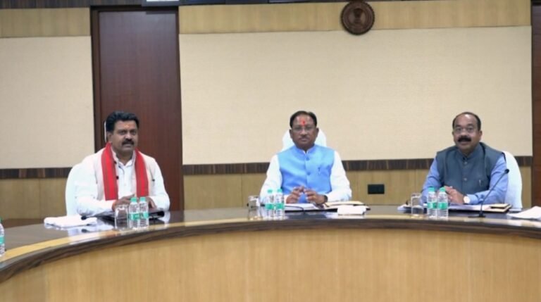 साय कैबिनेट की बैठक शुरू,