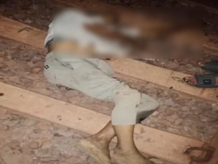 मालगाड़ी से कटकर एक व्यक्ति की मौत