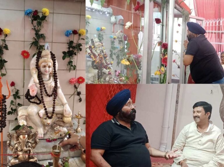 गारुड़ी निवास में धार्मिक उत्साह और उमंग के