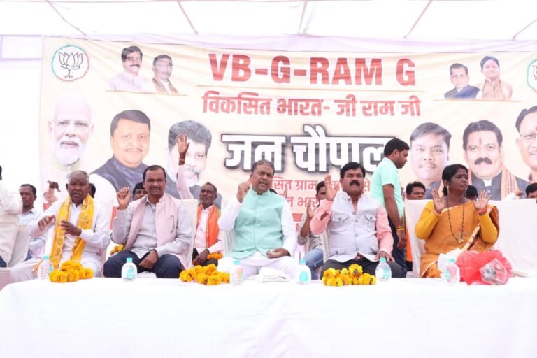 केन्द्रीय बजट और VB-G RAM G अभियान पर भाजपा की