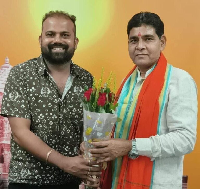 तिल्दा नेवरा: सागर पंजवानी बने भाजयुमो के जिला उपाध्यक्ष, क्षेत्रवासियों ने दी बधाई