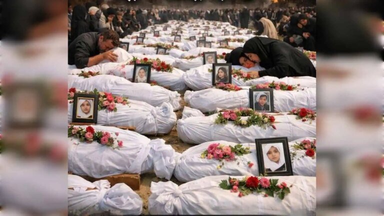 सबसे छोटे ताबूत, सबसे भारी दर्द: 165 ईरानी स्कूली लड़कियां जो कभी घर नहीं लौटीं