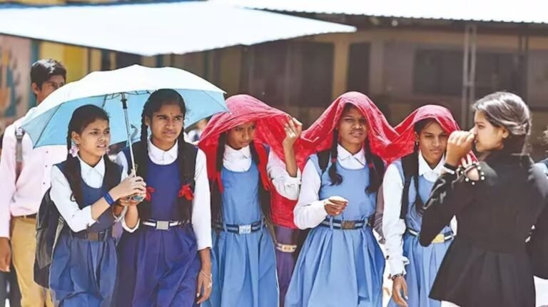भीषण गर्मी के चलते स्कूलों के समय में बदलाव,