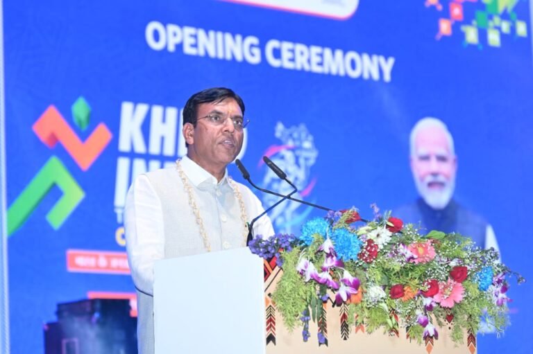 खेलो इंडिया ट्राइबल गेम्स की शुरुआत छत्तीसगढ़ से होना ऐतिहासिक – केंद्रीय मंत्री डॉ. मनसुख मांडविया
