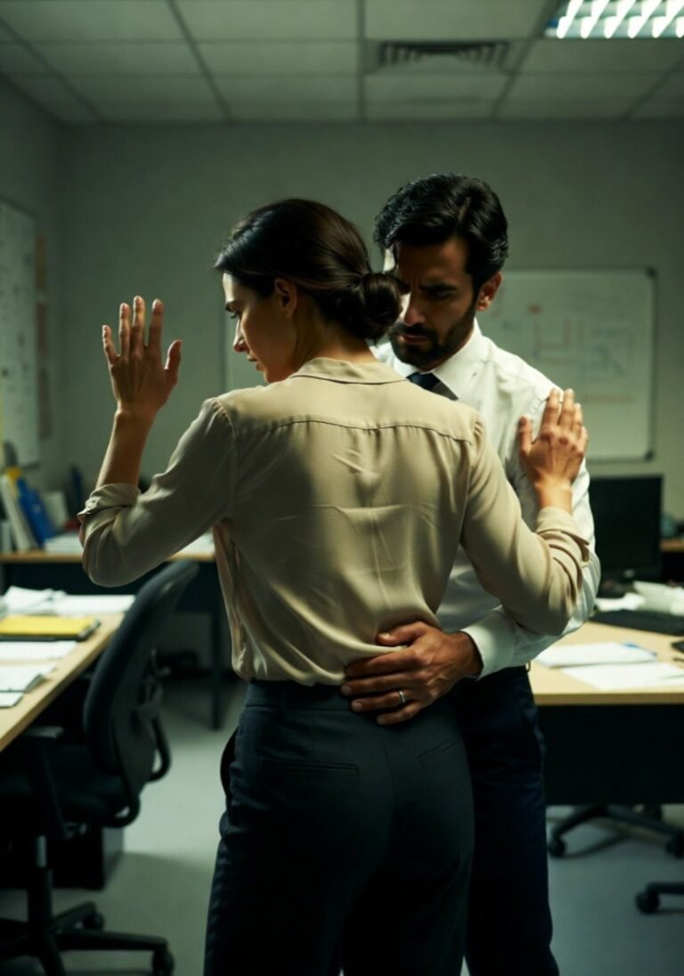 मीटिंग के बहाने महिला स्टाफ से किया घिनौना काम