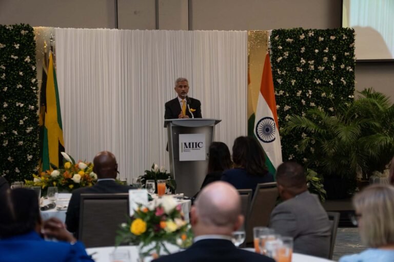 जमैका में भारत के विदेश मंत्री एस जयशंकर | India’s External Affairs Minister S Jaishankar in Jamaica