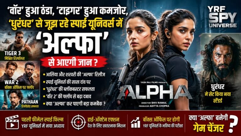 ‘अल्फा’ के कंधों पर YRF Spy Universe का भविष्य